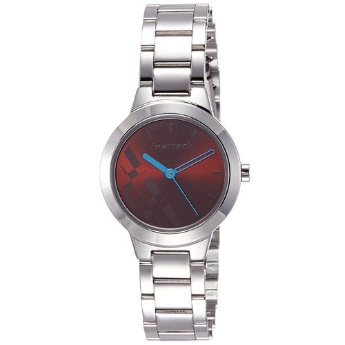 Classic Fastrack Analog Brown Dial Womens Watch