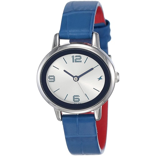 Classy Fastrack Analog Silver Dial Womens Watch Classy Fastrack Analog Silver Dial Womens Watch
