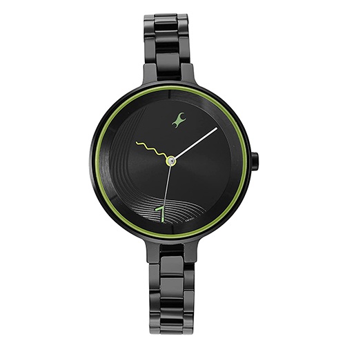Exclusive Fastrack Stunners Analog Black Dial Womens Watch Exclusive Fastrack Stunners Analog Black Dial Womens Watch