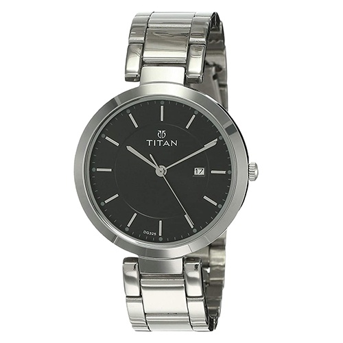 Inspiring Titan Workwear Watch for Women with Black Dial