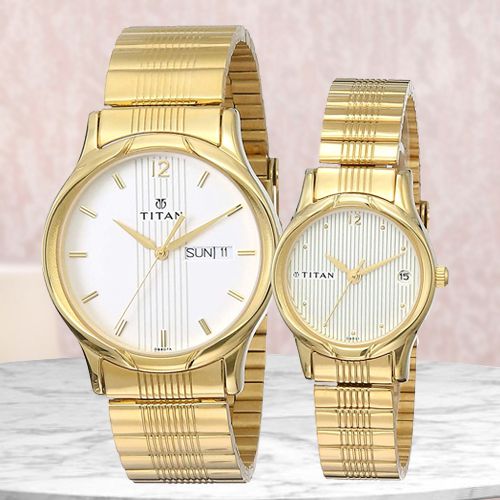 Exclusive Titan Bandhan Analog Couple Watch Exclusive Titan Bandhan Analog Couple Watch