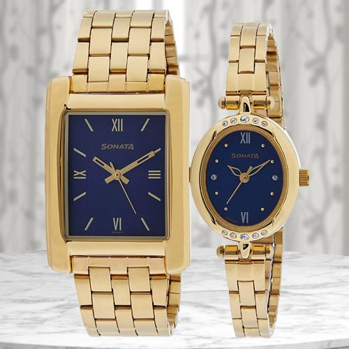 Marvelous Sonata Analog Couple Watch Marvelous Sonata Analog Couple Watch