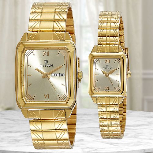 Marvelous Titan Bandhan Analog Pair Watch Marvelous Titan Bandhan Analog Pair Watch