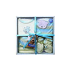 Gift set for new born 0 to 1 year cotton fabric Gift set for new born 0 to 1 year cotton fabric